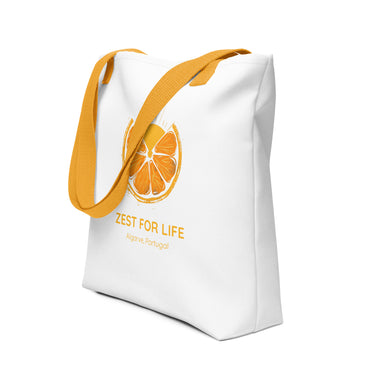 Yellow Tote Bag back