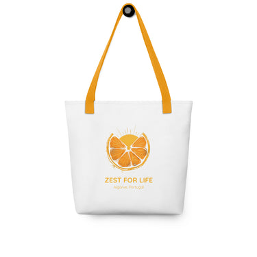 Yellow Tote Bag Front