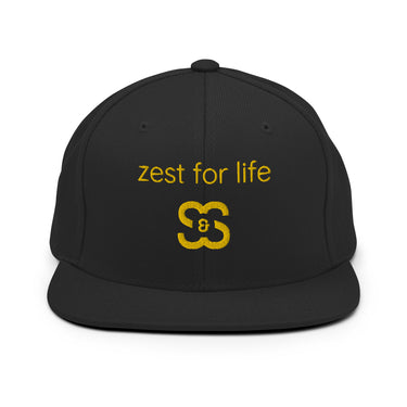 Zest For Life Snapback Hat | Unisex