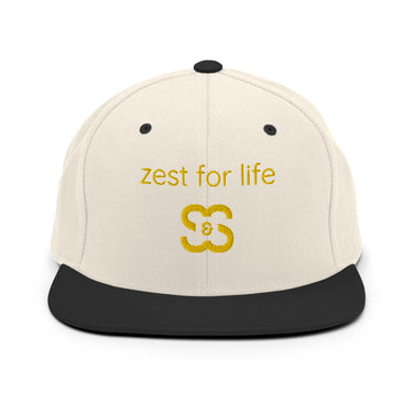 Zest For Life Snapback Hat | Unisex