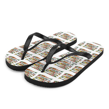 sublimation flip-flops