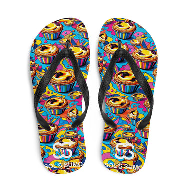 sublimation flip flops top