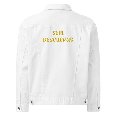 Sem Desculpas Denim Jacket | Unisex