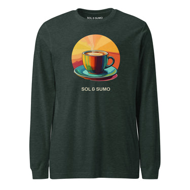 Coffee Sunrise Slim Fit Long Sleeve | Unisex