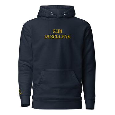 Sem Desculpas Embroidered Hoodie | Unisex