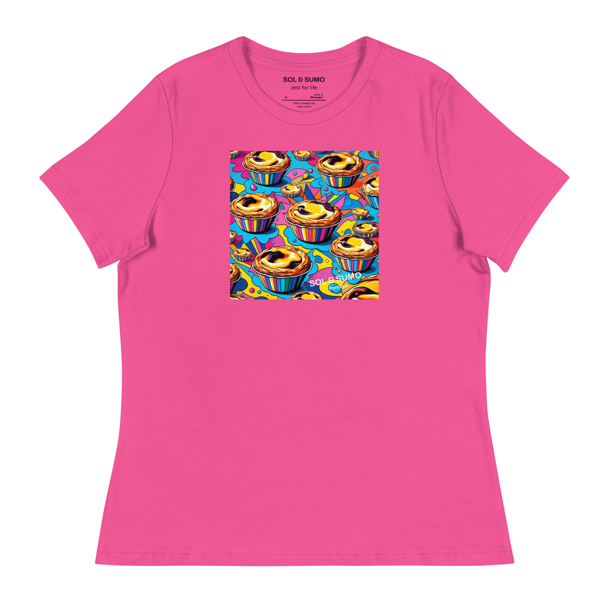 Berry T-shirt front view