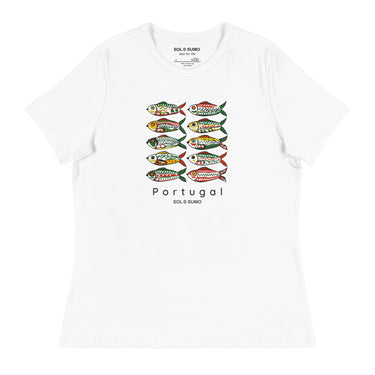 Women’s white relaxed t-shirt